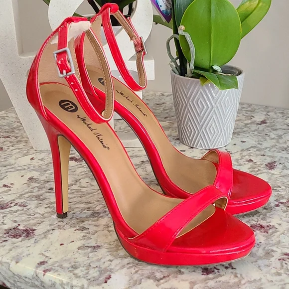 M by Michael Antonio Lovina Stiletto Sandals - Picture 1 of 6